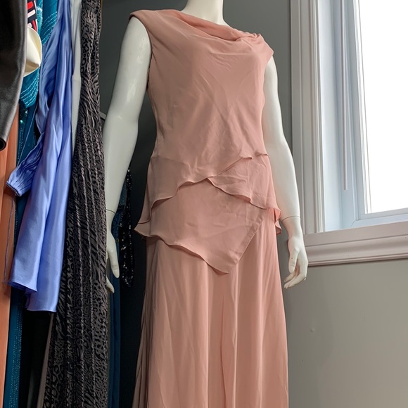 Patra formal evening Pink Full length dress gown size 12 US - Picture 4 of 8